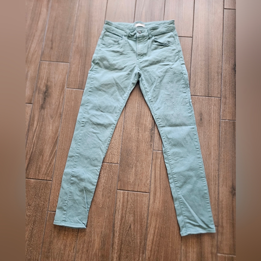 Light Green Jeans Unliqlo